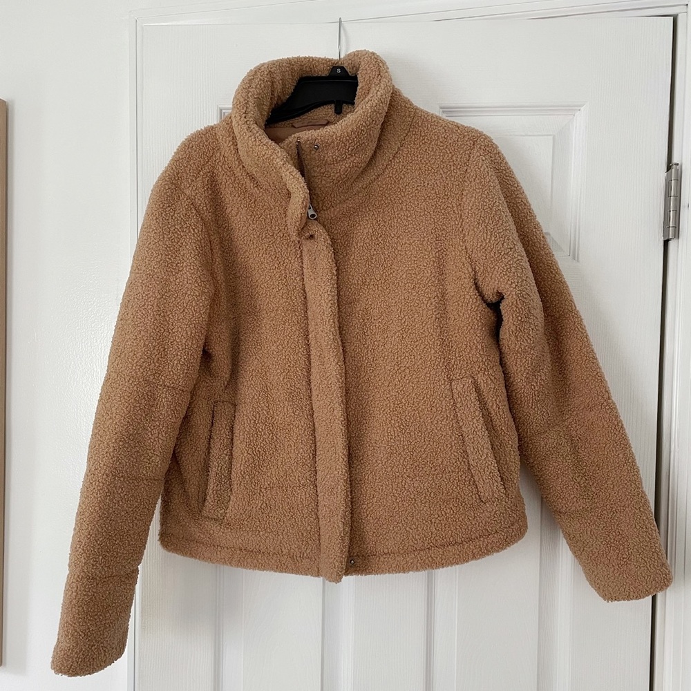 Sherpa teddy jacket